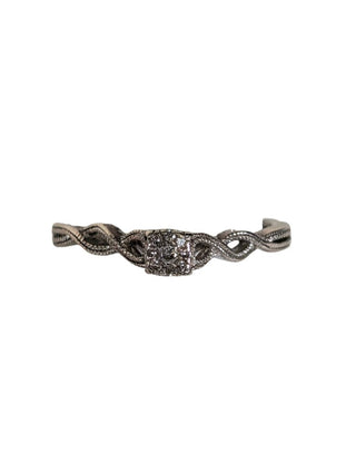 Sterling Diamond Ring