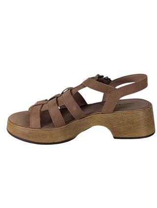 Platform Strappy Cage Sandals