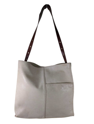 Large Pebbled Leather Shoulder Bag AS IS