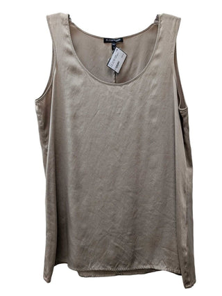 Scoop Neck Silk Tank