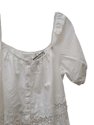 LUXURY 2 PIECE Lacey & Embroidered Shirt/Shorts Set