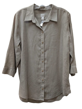 Long Sleeve No Iron Button Up