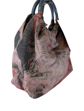 NWT Handmade in Spain Canvas O Ring Bag
