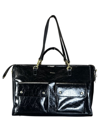 Reflections leather shoulder bag