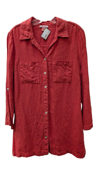 Button Front Linen