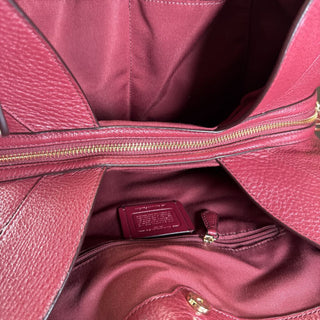 Lexy pebbled leather shoulder bag