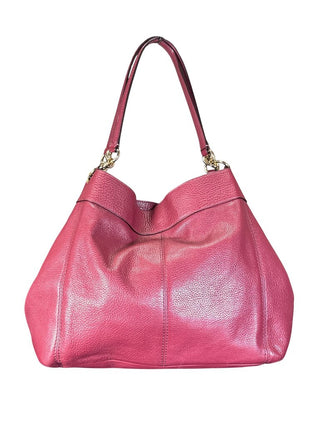 Lexy pebbled leather shoulder bag