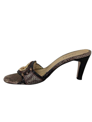 Python Open Toe Pump