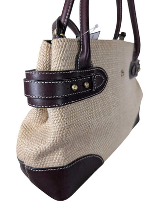 Leather Trim Crossbodu