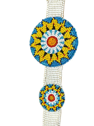 Native American Seed Bead Madelina Choker Necklace