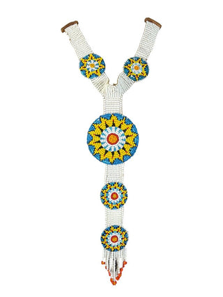 Native American Seed Bead Madelina Choker Necklace