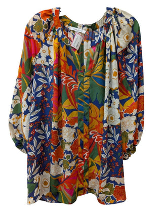 Long Sleeve Print Blouse