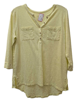 Long Sleeve 1/2 Button Up