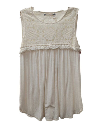 Lace & Fringe Top