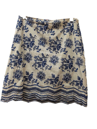 Eyelet Embroidered Flowers Mini