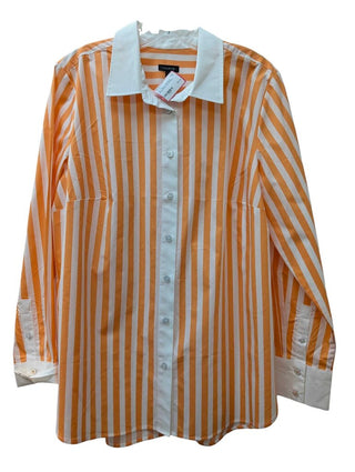 Long Sleeve Striped Button Up