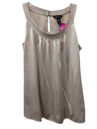 Stretch Silk Embellished Neck Blouse