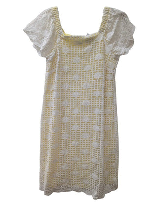 Lace Short Sleeve Midi