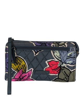 Quilted Floral Wristlet