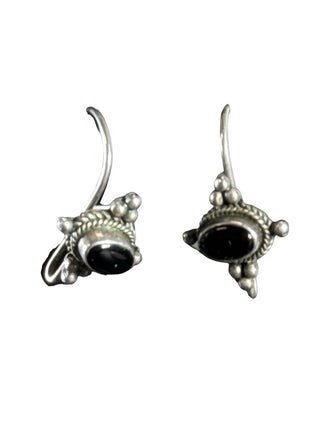 Sterling Garnet Earrings
