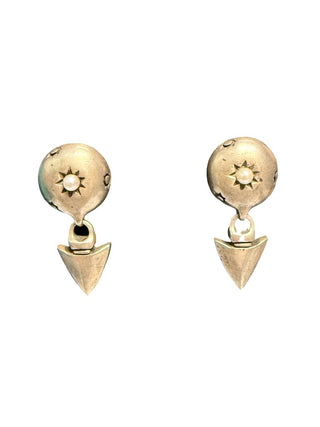 Sterling Pearl Earrings