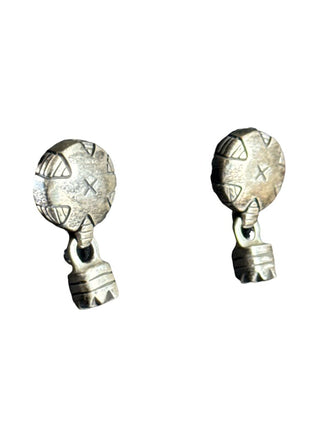 Sterling Hot Air Balloon Earrings