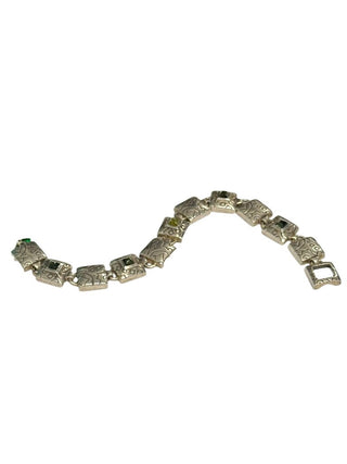 Sterling Peridot Bracelet