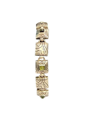 Sterling Peridot Bracelet