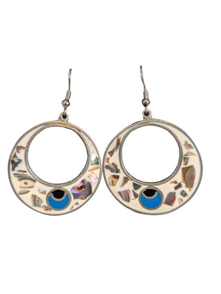 Alpaca Mexico Shell Inlay earrings