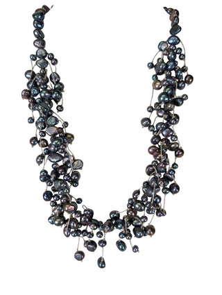 SS (SET) Pearl Stranded Necklace