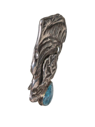 SS Stone Pendant w/Engraving
