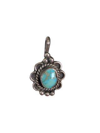 SS Turquoise Pendant