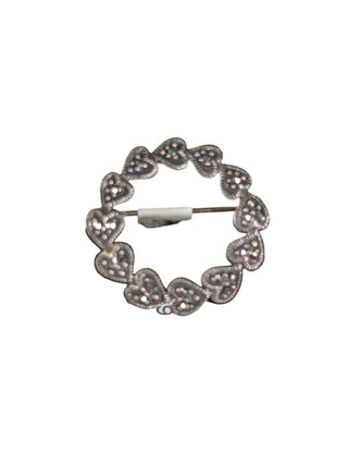 SS Marcasite Pin