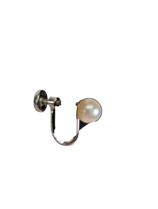 Sterling Pearl Earrings