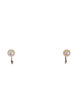 Sterling Pearl Earrings