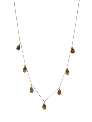 14k Citrine Necklace