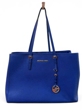 Jet Set Tote Royal Blue Saffiano Leather