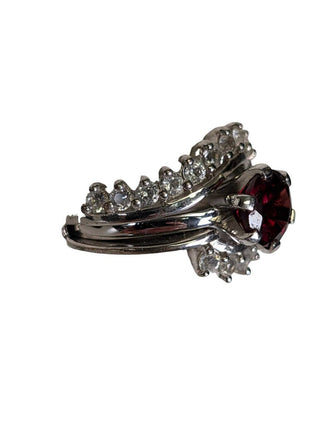 SS 5 Gemstone Set of Rings