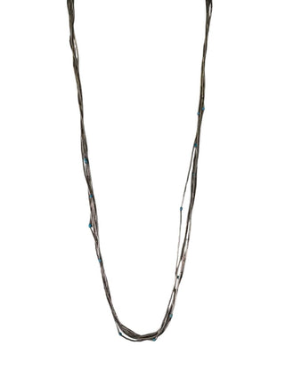 SS Multi Strand Liquid Silver Necklace