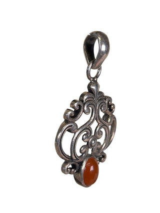 SS Stone Pendant