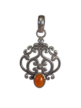 SS Stone Pendant