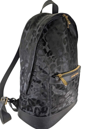 Morgan Medium Leopard Jacquard Print Backpack
