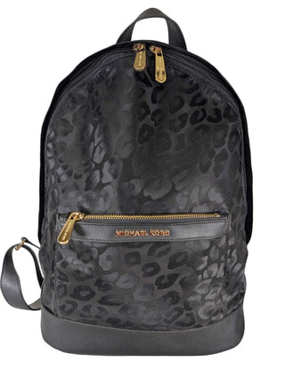 Morgan Medium Leopard Jacquard Print Backpack