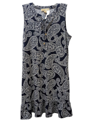 Sleeveless Mini Floral Paisley Print Sheath