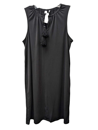 Sleeveless Keyhole Neck Sheath