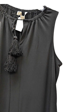 Sleeveless Keyhole Neck Sheath
