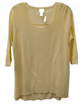 Short Sleeve Loose Knit Blouse
