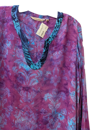 Long Sleeve Batik Tunic
