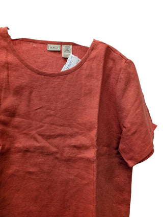 Short Sleeve Linen Blouse