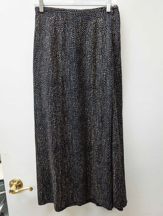 Dotted Maxi Skirt